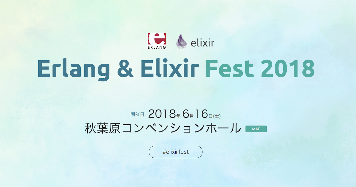 Erlang & Elixir Fest 2018 logo